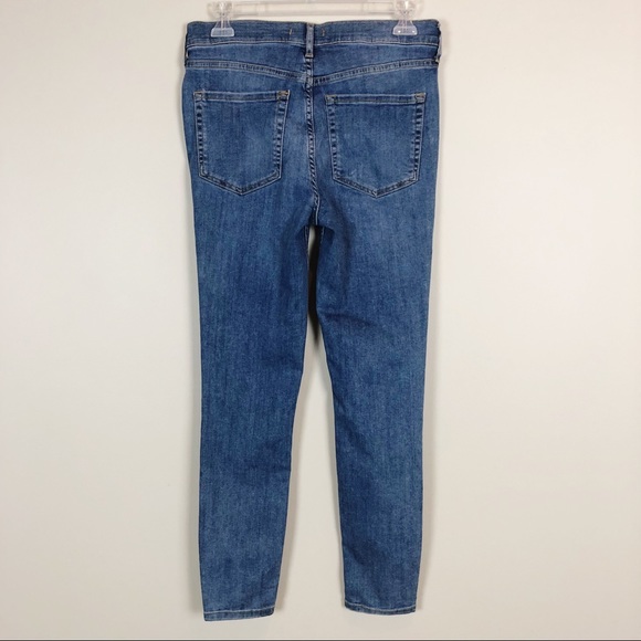 Free People High-Rise Busted Knee Skinnies - Picture 3 of 5